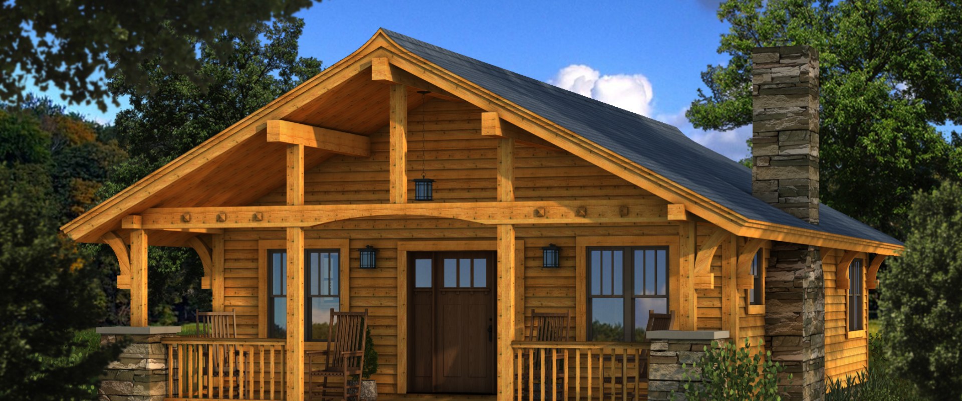 What does a log cabin kit cost?